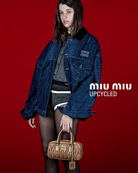 miu denim upcycled